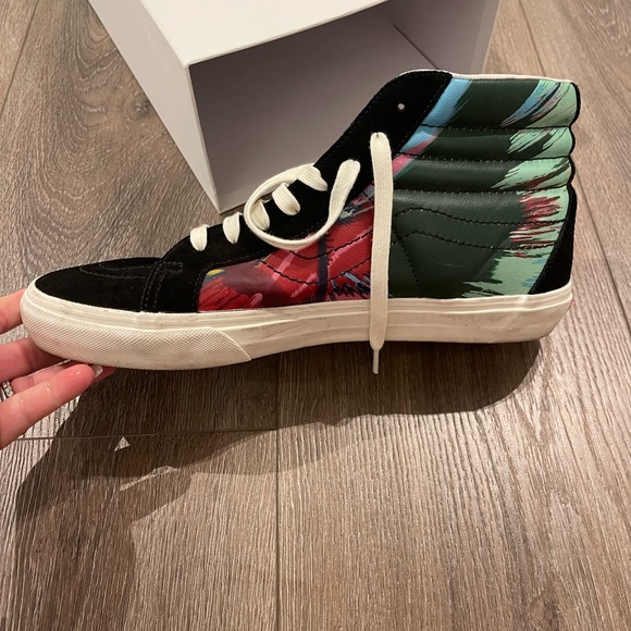 Damien Hirst x Vans Sk8 Hi Splatter skull - Picture 5 of 7